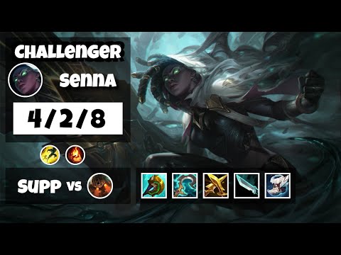 Senna 11.13 Gameplay Challenger Replay S11 Support (4/2/8) - TURKISH