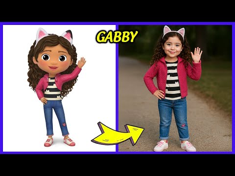 Gabby's Dollhouse Characters In Real Life ~ Guess The Voice Quiz | Gabby, DJ Catnip, Pandy Paws...