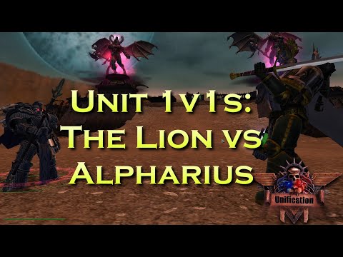 Dawn of War Unification Mod [v.6.9.25] - Primarch Alpharius Omegon vs Primarch Lion El'Jonson |WH40K