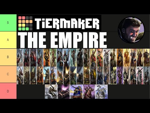 Empire Unit Roster Tier List Updated Warhammer 3