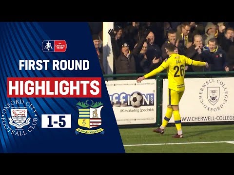 Solihull Moors Run Riot Away From Home | Oxford City 1-5 Solihull Moors | Emirates FA Cup 19/20