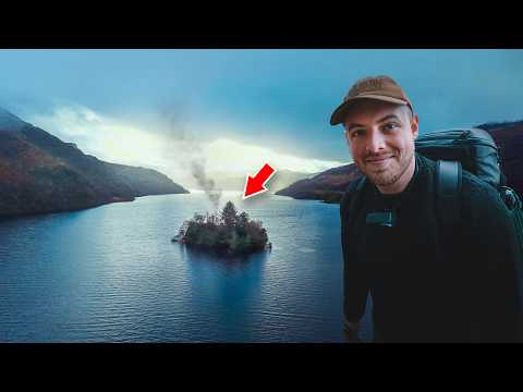 5 Days Stranded on an Island in Winter | Wild Camping & Fishing