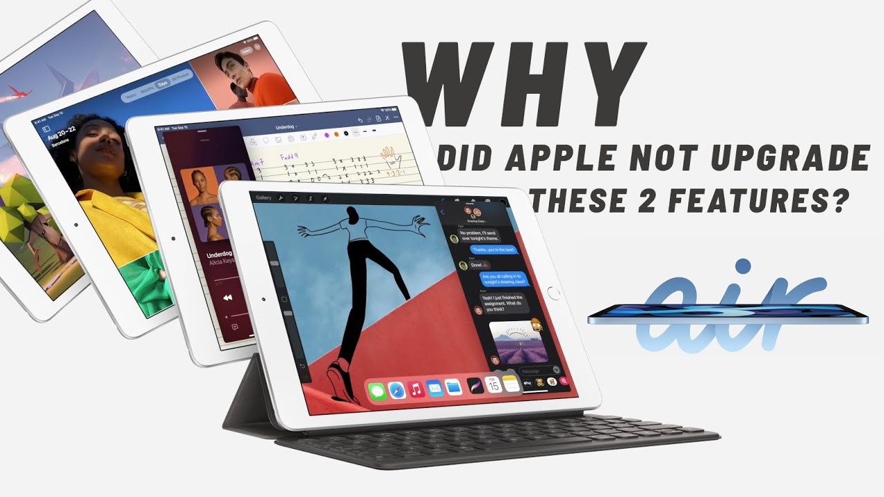 New Apple iPad 8 — WHY did Apple NOT upgrade these 2 features