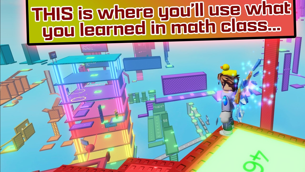 Calculus Student Vs. Math Difficulty Chart Obby (Roblox)