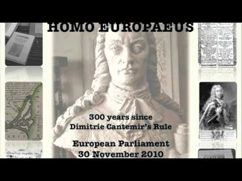Cantemir, UNESCO 300 years rule in Romania European Parliament