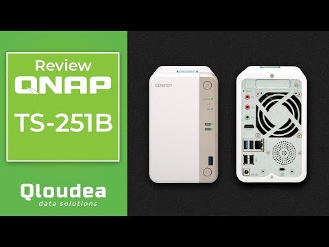 QNAP TS-251B - Servidor NAS de 2 bahías con expansión PCIe para cache M.2