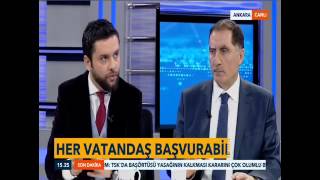 Kamu Başdenetçisi Şeref Malkoç, TVNET Canlı Yayını
