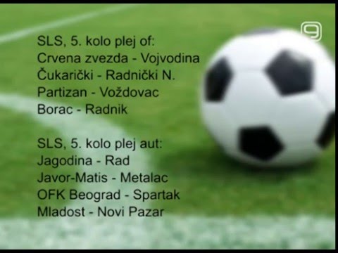 TV KANAL 9, NOVI SAD: SLS: VOJVODINA SUTRA PROTIV ZVEZDE