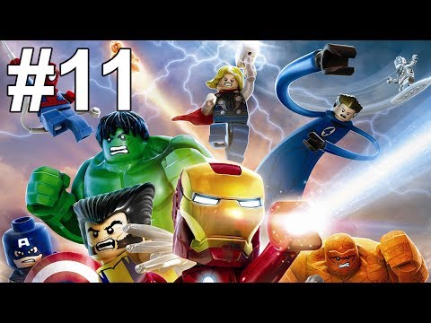LEGO Marvel Super Heroes Gameplay Walkthrough Part 11 No Commentary