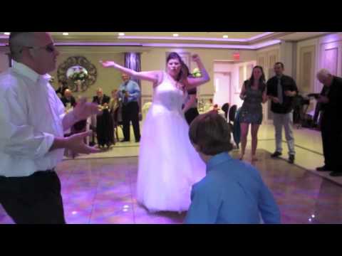 Dan Thorn the Dancing News Man at his sister's wedding 6-9-12