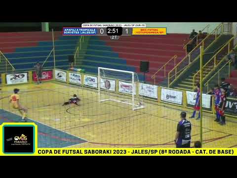 Apafuj A Tropicale Sorvetes (Jales/SP) 2 x 4 MEC Futsal (Votuporanga/SP)