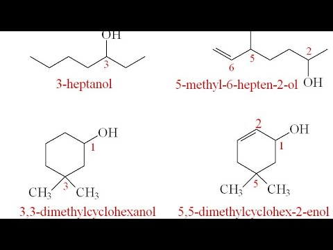 NAMING ALCOHOL [IUPAC NOMENCLATURE]