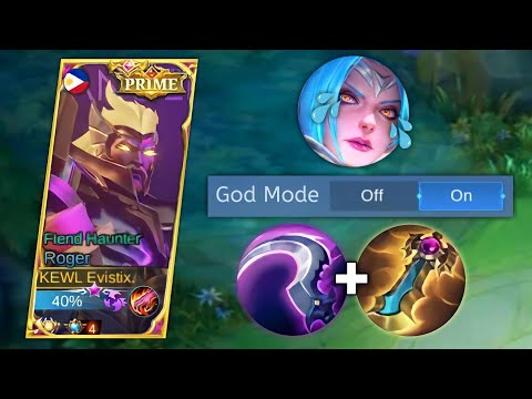 THIS UNDERRATED ITEM TOTALLY DESTROYED ENEMY | RANK 1 GLOBAL ROGER GAMEPLAY | MLBB