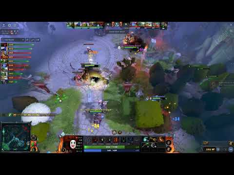 Nisha - Shadow Fiend Midlane | Dota 2 7.32d Gameplay