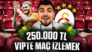 250.000 TL VIP Tribünde Icardi ile Maç İzledim | Galatasaray Stadyumu 