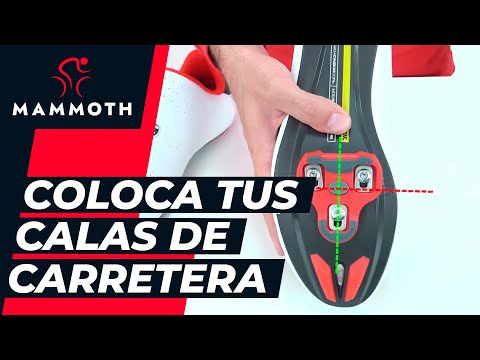 Cómo colocar las calas de unas zapatillas de bici de carretera