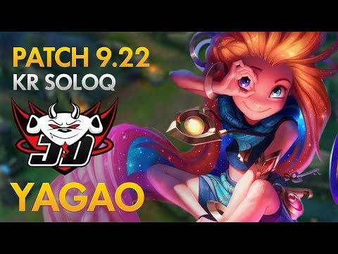JD Gaming Yagao - Zoe Mid Lane - KDA 13/1/7