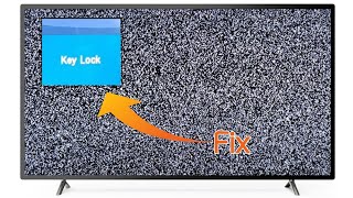 How to Remove Key Lock On TCL TV | TCL TV Panel Key Lock Problem Fixed