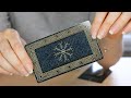 ASMR Whisper Relaxing Paper Card Sounds | Tarot Deck Collection