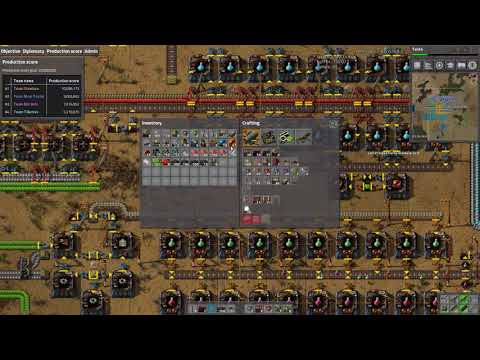 Factorio Multiplayer Production Challenge Round 2 EP4 Gameplay - With ColonelWill, AntiElitz & More!