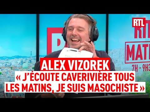 L'oeil d'Alex Vizorek (presque) face à Anne Toulouse, journaliste franco-américaine