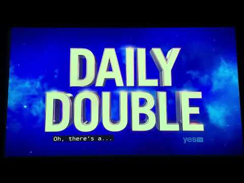 Double Jeopardy, Tyler Rhode Day 4 - 2nd Daily Double (11/1/21)