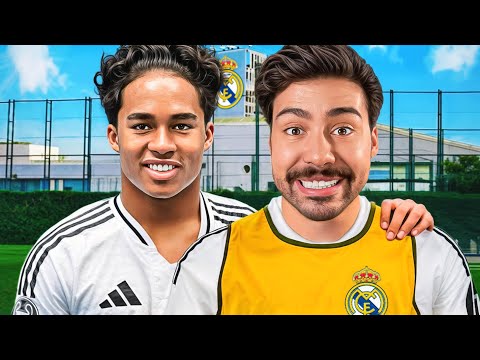 Me Tornei um Jogador da Base do Real Madrid..