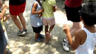 PLUS 2010 - Sampaguita kids playing hokey pokey