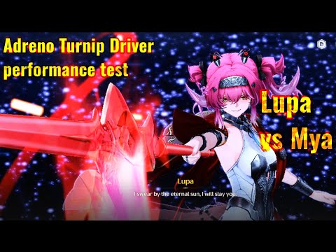 Turnip Driver Vulkan 1.3 Test | Wuthering waves Lupa vs Mya