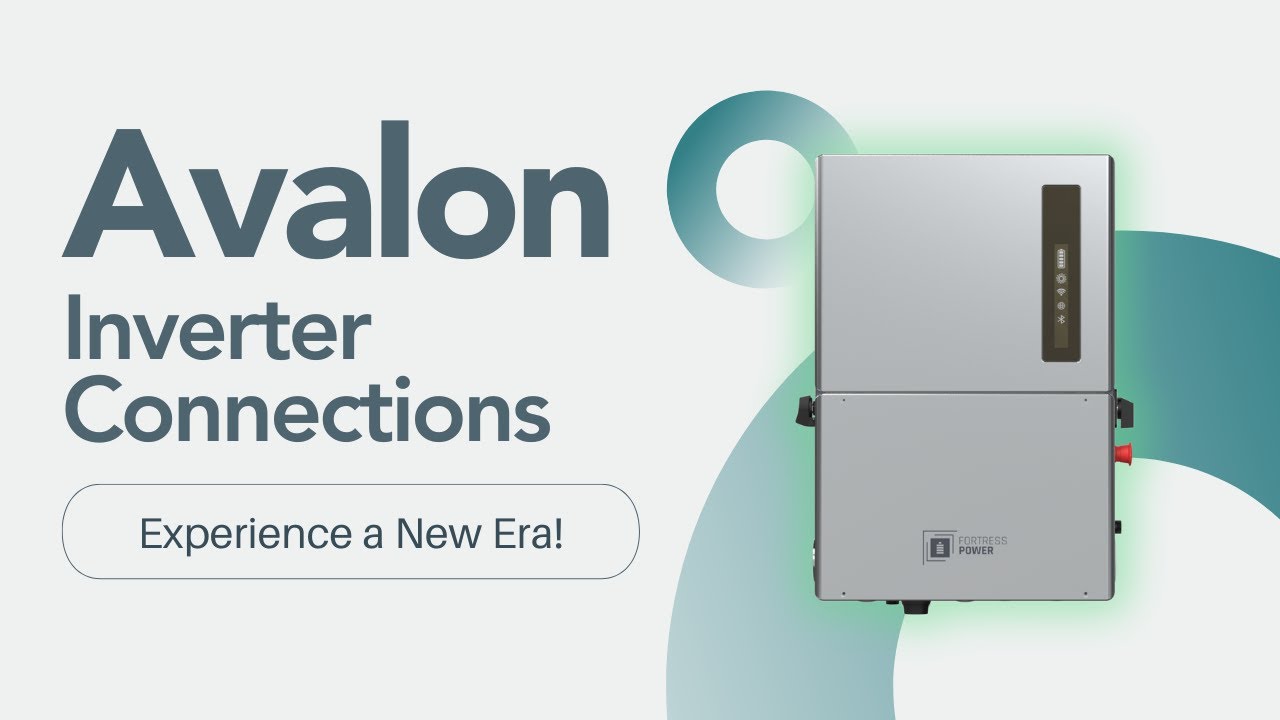 Fortress Power Avalon Inverter Connections