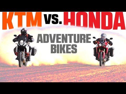 2017 Honda Africa Twin vs. KTM 1090 Adventure R