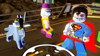 LEGO Batman 3 Beyond Gotham Batcave Hub All Gold Bricks & Collectibles