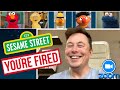 Elon Musk FIRES Sesame Street On Twitter ZOOM Meeting DUB