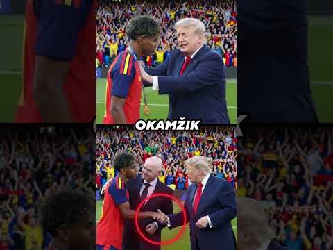 Proč Lamine Yamal nechtěl podat ruku Donaldu Trumpovi