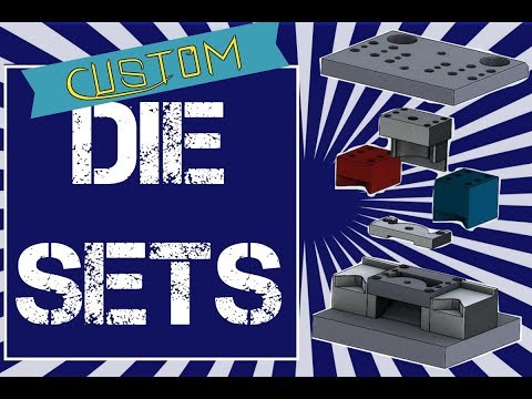 Custom Die Sets for a Press or Ironworker