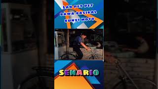 Download lagu Pelawak Legend Lan Pet Pet bawa basikal bunyi motor!! mp3