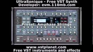 Video thumbnail for UltraSonique - Free VST synth - vstplanet.com by Plugins Collection