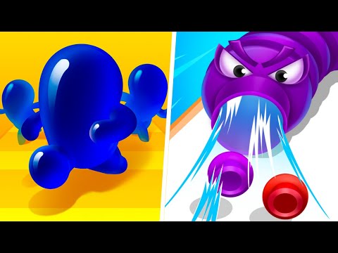 Join Blob Clash  | Pop Tube Run - Reach to 244M Gameplay Walkthrough Max Levels