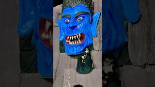 funny ghost at exhibition