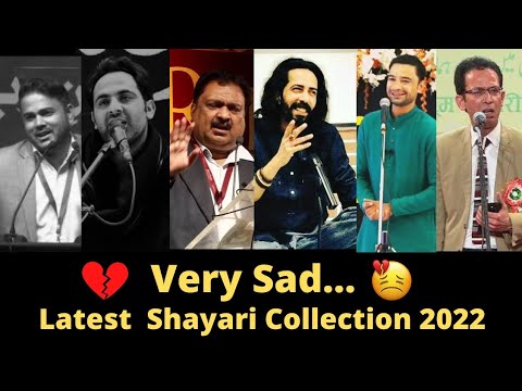 Very Sad Latest Shayari Collection 2022 |Tahzeeb Hafi | Ali Zaryoun |Varun Anand | Zubair Ali Tabish