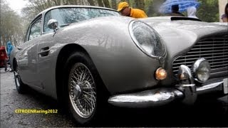 preview picture of video 'Rare ASTON MARTIN DB5 1963 James Bond 007 Sound british car show Nantua  [HD]'