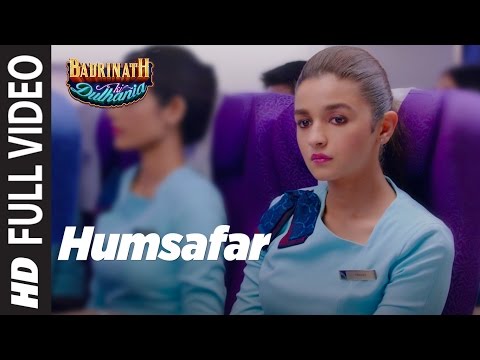 Humsafar (Full Video) Female Version | Varun & Alia Bhatt | Akhil Sachdeva | 