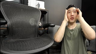 Video thumbnail for AMAZING CHAIR Herman Miller Aeron by Eddie Moon