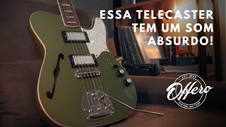 TODO GUITARRISTA DEVERIA TER UMA GUITARRA ASSIM | Offero Guitars + Avancini Pickups