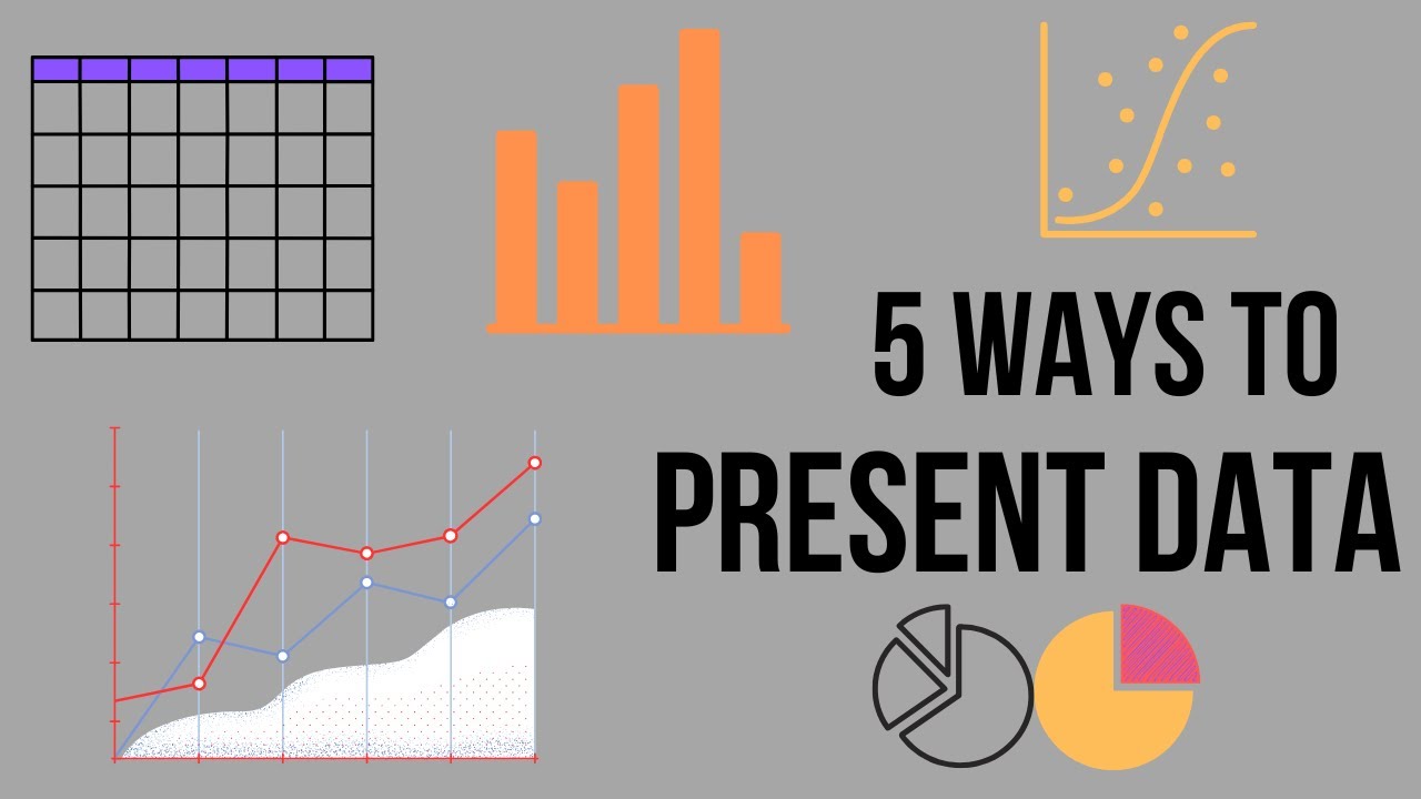 5 Ways to Present Data | Easy Data Visualization Tips #datavisualization