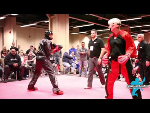 Kam Dawson v Jared Chastain - Mens Sparring - 2016 AKA Warrior Cup