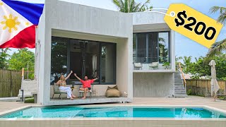 $200 LUXURY Villa in The Philippines: Treated Like ROYALTY!