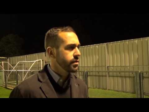 BUFC 3-0 Baldock Town - NBCC Semi Final : Cristian Colas Post Match Interview
