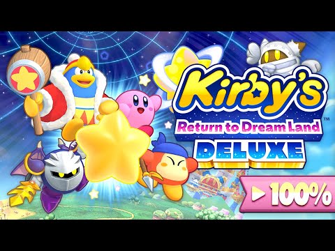 Kirby's Return to Dream Land Deluxe - FULL GAME 100% Walkthrough