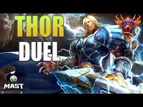 Thor Duel Gameplay | SMITE Masters Ranked | You Can't Hide!